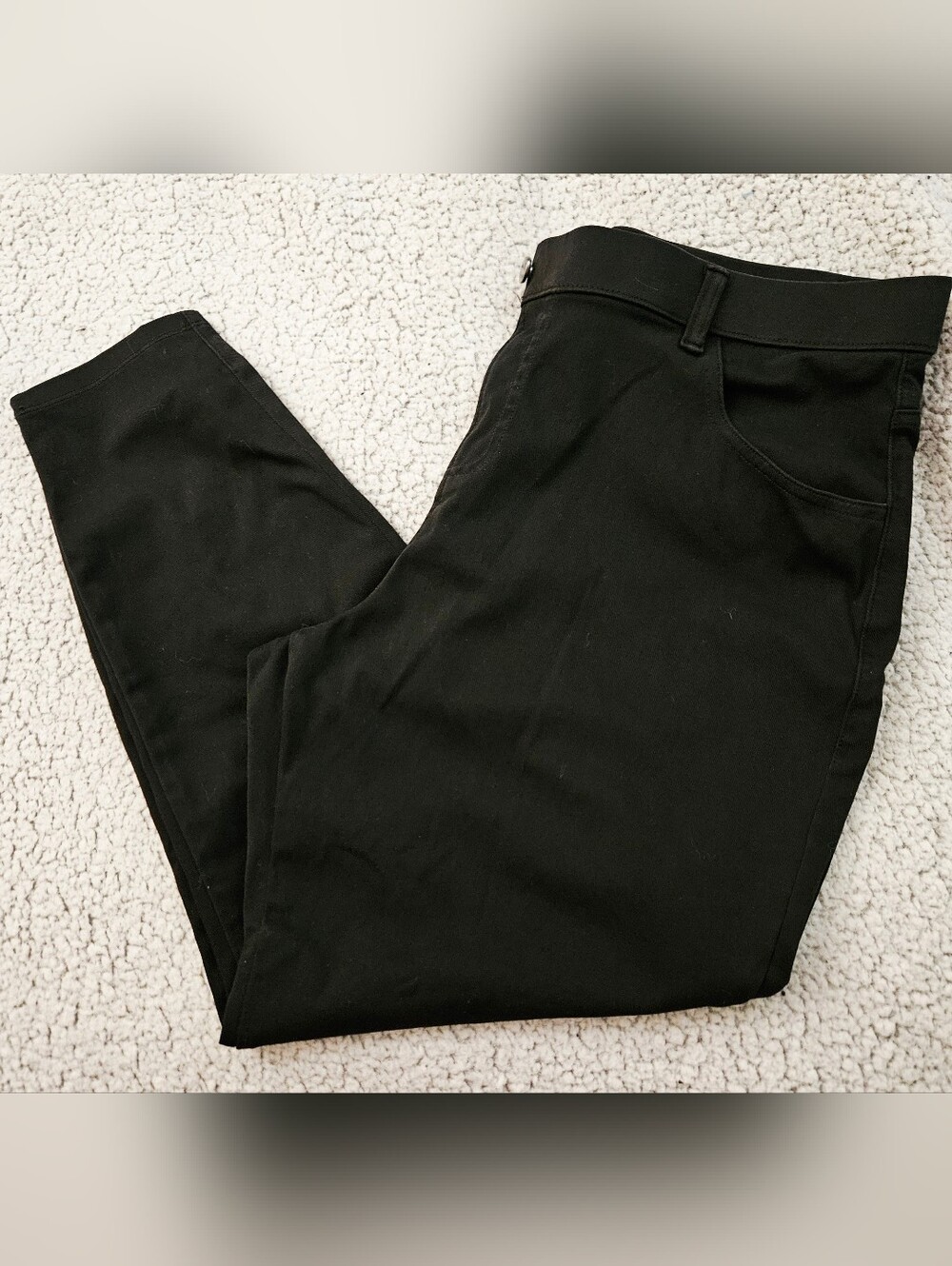 Halara Black High-Waist Denim Jeggings